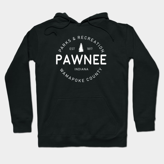 parks and recreation Pawnee Hoodie by sunima